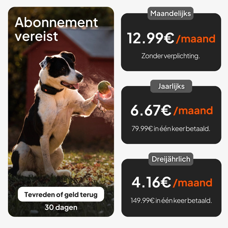 Mini GPS voor honden Weenect
