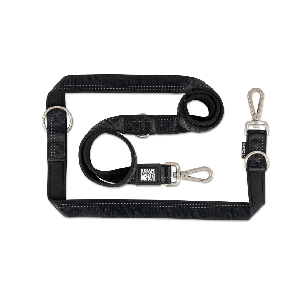 Multifunctional Leash - Matrix 2.0 2 M Zwart