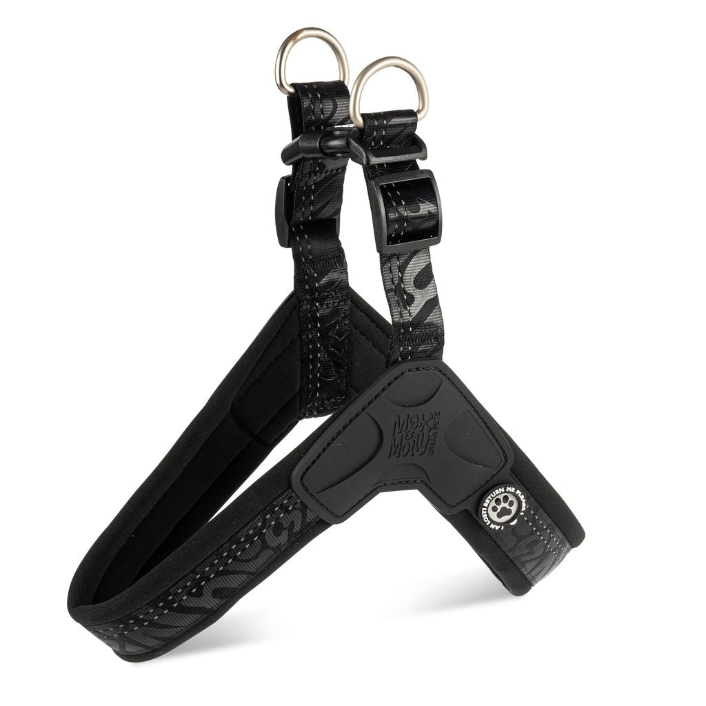 Smart ID Q-Fit Harnas Max & Molly Zwart