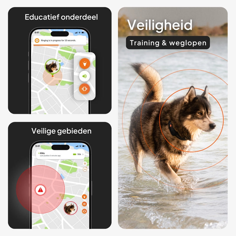 Mini GPS voor honden Weenect