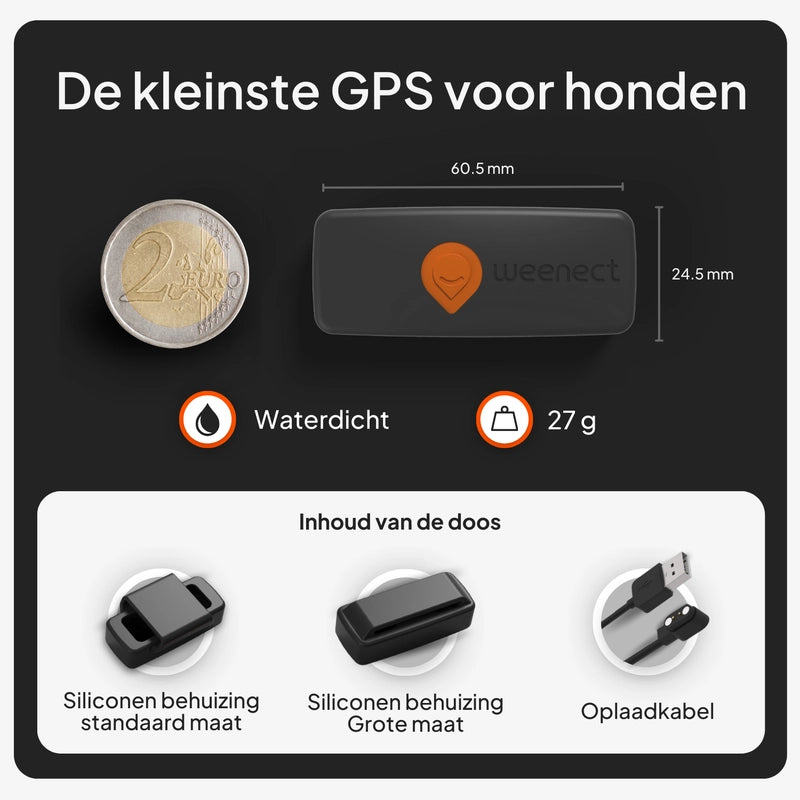 Mini GPS voor honden Weenect