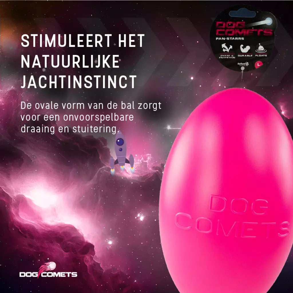 Dog Comets Pan-Stars Roze M