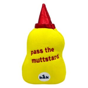 Lulubelles Power Plush Frenchie’s Muttstard Small