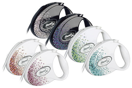 Flexi Glam Splach White Pink