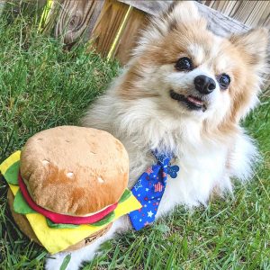 Lulubelles Power Plush Hamburger Small Huxley & Kent