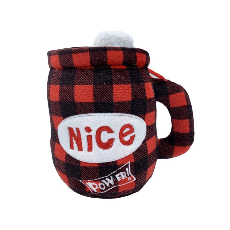 Lulubelles Power Plush Holiday Naughty Nice Cocoa Mug Small