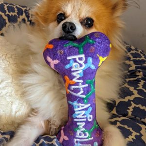Lulubelles Power Plush Pawty Animal Bone Small