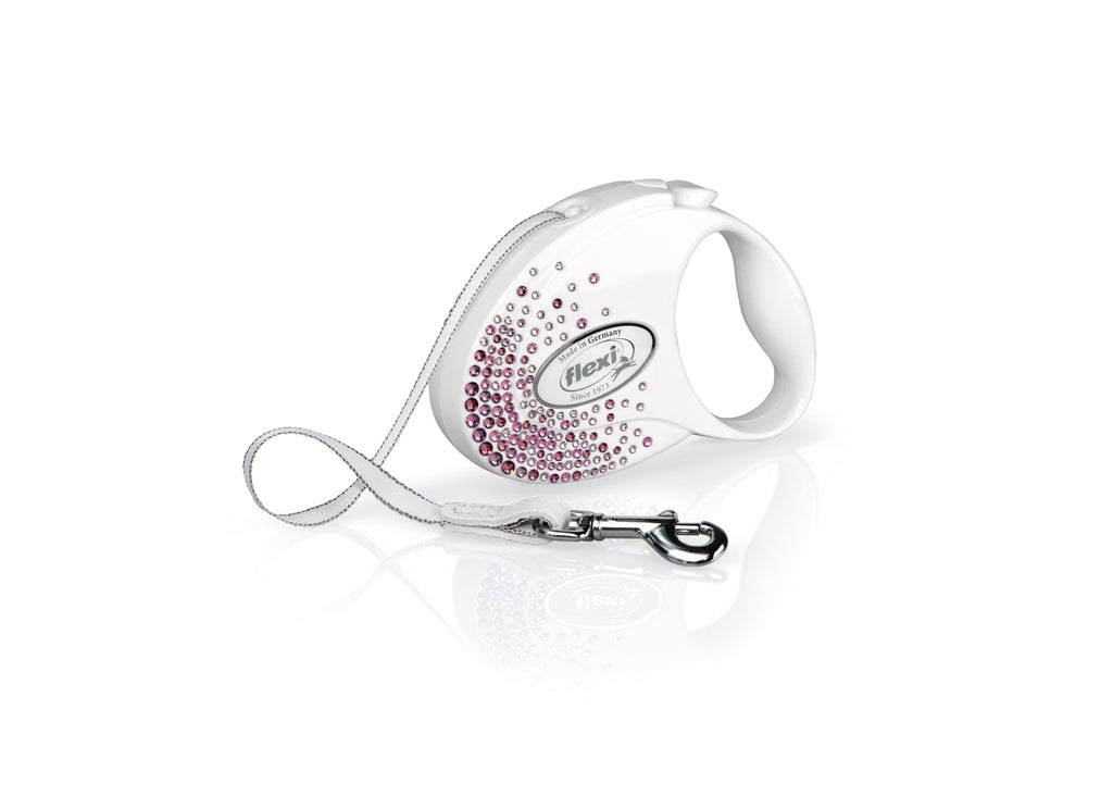 Flexi Glam Splach White Pink