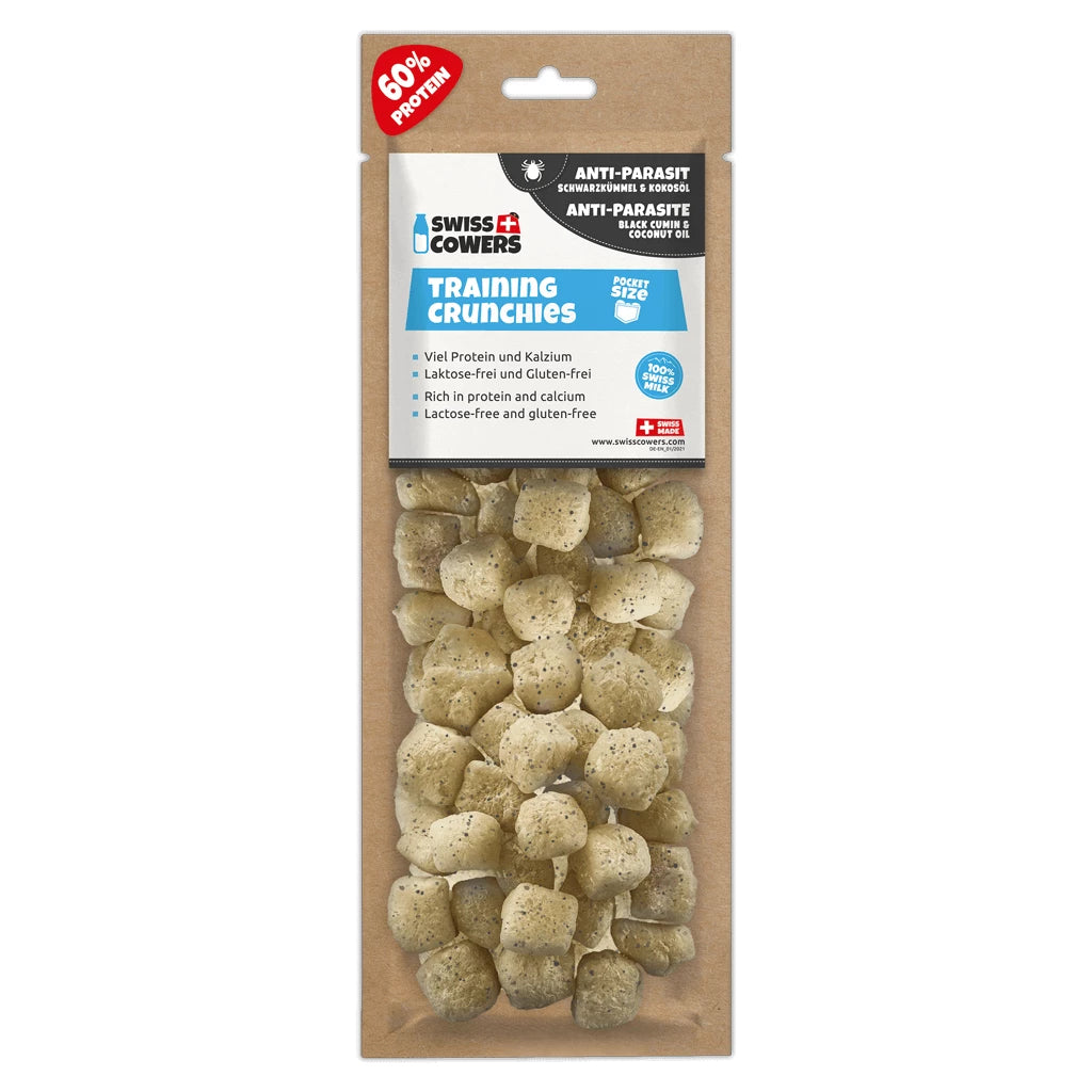 SwissCowers Cheese Crunchies Training Anti-Parasite (30 beloningen)