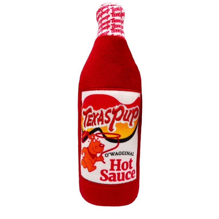 Lulubelles Power Plush Texas Pup Hot Sauce Small  Huxley & Kent
