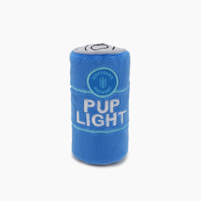 Squeakie Can – Pup Light Zippy Paws