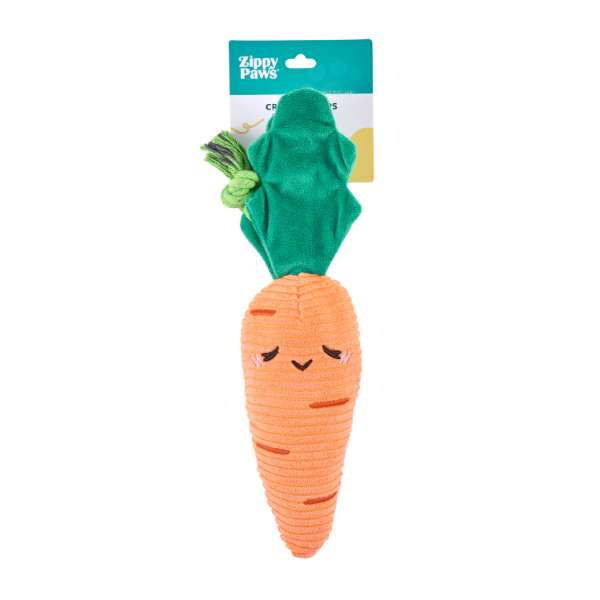 Crinkle Crops – Carrot Zippy Paws