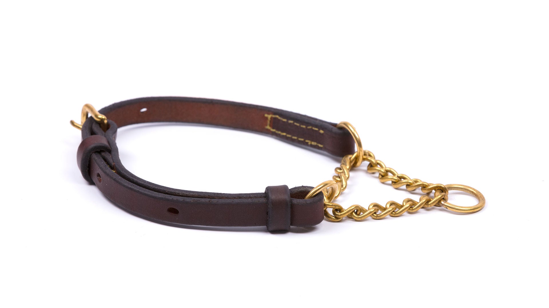 Half-check verstelbare halsband
