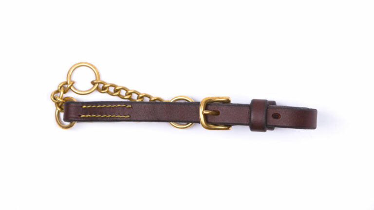 Half-check verstelbare halsband