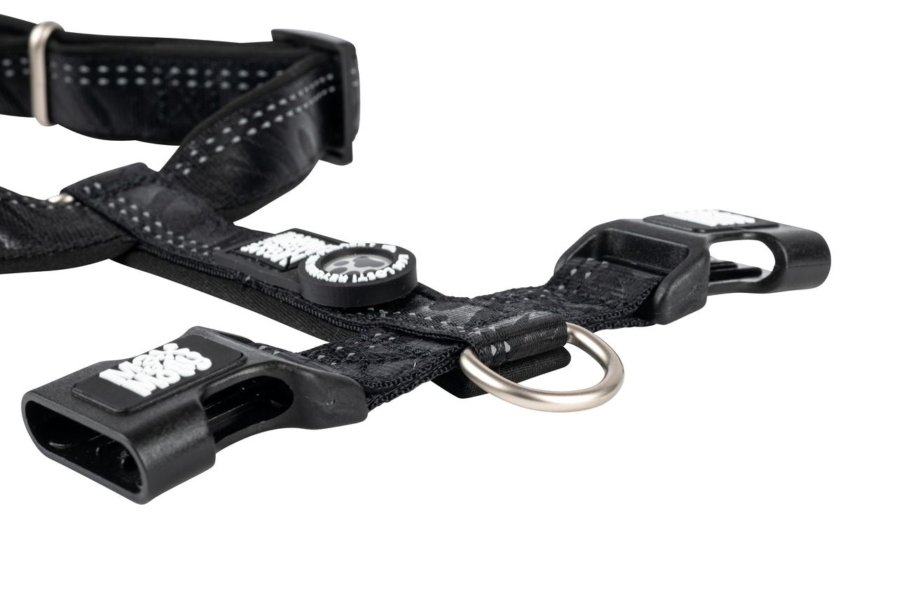 Comfort Smart ID H-Harnas Max&Molly Zwart