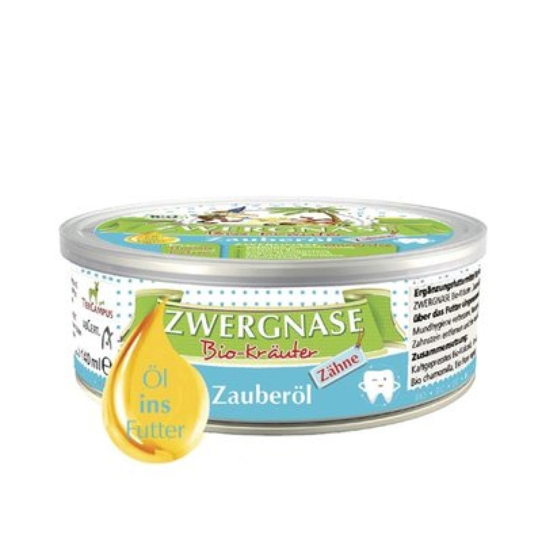Zwergnase Bio Wonderolie Tanden (antibacterieel) 140 Gr